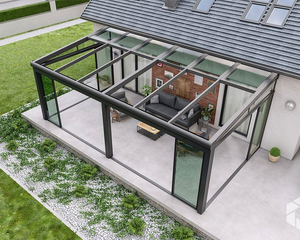 Mái kính tự động